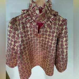 TUCKERNUCK Champagne Dreams Bouvier Blouse XL